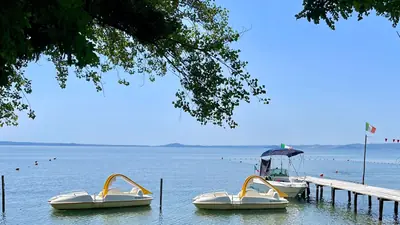 Riva Verde Bolsena stabilimento balneare ristorante bar appartamenti — foto 5